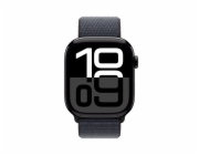 Apple Watch Series 10 GPS + Cellular 46mm Jet Black Aluminium Case with Ink Sport Loop (MWY53QC/A)