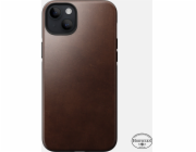 Nomad kryt Modern Leather Case Magsafe Horween pro iPhone 14 - Rustic Brown