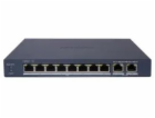 Hikvision DS-3E1510P-EI/M, 8 portový Gigabitový, Smart Po...