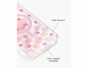 iDeal Fashion Clear Case MagSafe iPhone 16 Pro Cherry Blossom