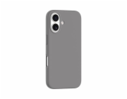 Devia kryt Nature Series Silicone Magnetic Case pro iPhone 16 - Gray White