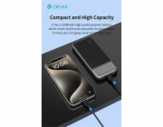 Devia powerbank Smart Series with Digital Display PD 20W 10000 mAh - Black