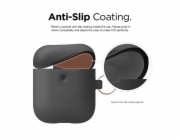 Elago Airpods 2 Silicone Hang Case - Dark Gray