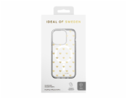 iDeal Fashion Clear Case MagSafe iPhone 15 Pro Golden Hearts