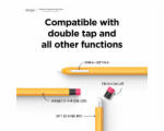 Elago kryt Classic Pencil Case pro Apple Pencil 2nd Gen & Pencil Pro - Stone
