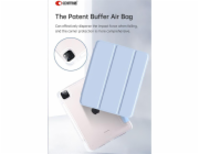 Comma pouzdro Joy Series PU Case With Pencil Slot pro iPad Air 11" M1/M2/M3 - Light Blue