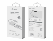 Devia Smart Series Adapter USB-C do Dual USB-C - White