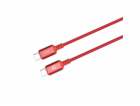 Adam Elements kabel CASA S120 USB-C na USB-C 60W 1.2m - Red