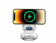 Ofkoz Wireless Charger 3 in 1 - Silver