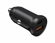 Deví nabíječka do auta Smart Series mini PD 30W Fast Car Charger - Black