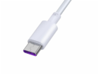 Deví kabel USB-A to USB-C Super Charge Cable 5A 1.5m - White