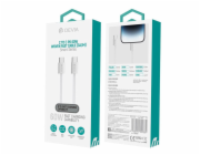 Deví kabel USB-C do USB-C PD 60W Wowen Fast Cable 1m - White