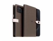 SLG Design pouzdro D8 Magsafe Hybrid Full Grain Leather pro iPhone 15 - Etoff Cream