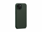 Woolnut Leather Case pro iPhone 15 - Green