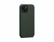 Woolnut Leather Case pro iPhone 15 - Green
