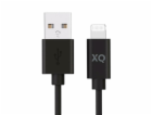 Xqisit kabel USB to Lightning 1m MFI certified - Black
