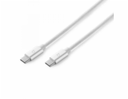 Aiino - USB-C to USB-C kabel vyrobený z braided nylon (1,2 m)