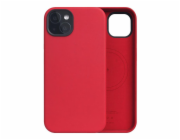 SLG Design kryt D5 Magsafe Calf Skin Leather pro iPhone 15 Plus - Rose