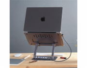 Adam Elements stojan Casa Hub Stand Pro 6-in-1 pro Macbook - Grey