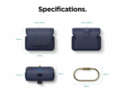 Elago Airpods Pro/Pro 2 Leather Case - Jean Indigo