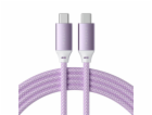 Satechi kabel USB-C do USB-C kabelu 100W 2m - Purple