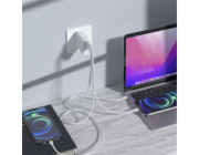 Deví síťová nabíječka Extreme Speed PD 2C+A GaN Charger 140W - White