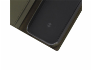 SLG Design pouzdro D+ Italian Carbon Leather Diary pro iPhone 14 Pro - Khaki