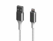 Belkin kabel Boost Charge Smart LED USB-A to Lightning 1.2m - White