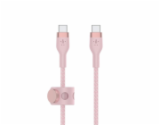 Belkin kabel Boost Charge Pro Flex USB-C to USB-C 1m - Pink