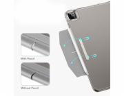 ESR pouzdro Ascend Trifold Case pro iPad Pro 12.9" 2021/2022 - Silver Gray