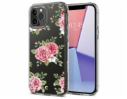 Spigen kryt Cecile pro iPhone 12/12 Pro - Pink Floral