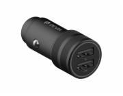 Deví nabíječka do auta Traveller Series 2ports 5V, 2.4A - Black