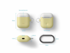 Elago Airpods Silicone Duo Hang Case - Yellow/ White, Pas...