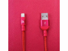 Adam Elements kabel PeAk II 120B Lightning to USB 1,2m - Red