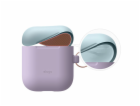 Elago Airpods Silicone Duo Hang Case - Lavender/Pink, Pas...