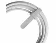 Nomad Kevlarový kabel USB-C na USB-C, 3,0 m, bílý