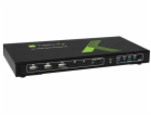 Techly Techly Switch 4 porty HDMI / USB KVM Switch 4x1 se...