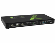 Techly Techly Switch 4 porty HDMI / USB KVM Switch 4x1 se zvukem - 028702