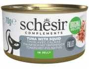 SCHESIR Complements Tuna with squids in jelly - mokré krmivo pro kočky - 70g