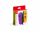 Nintendo Joy-Con Pair, neon purple / neon oranžová