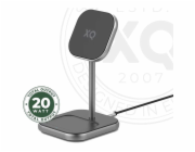 Xqisit NP Magnetic Charging Station 2 in 1 - Black