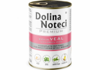 DOLINA NOTECI Premium Rich in veal with green peas - vlhké krmivo pro psy - 400g