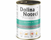 DOLINA NOTECI Premium Rich in guinea fowl with apple - vlhké krmivo pro psy - 400g