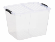 Úložný box s víkem Plast Team, 30 l, 43x33x30 cm