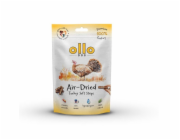 OLLO Air-Dried Turkey strips - pamlsek pro psa - 80g