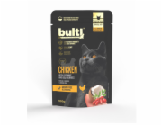 BULTI Superfoods Chicken with coconut and goji berries - mokré krmivo pro kočky - 100g