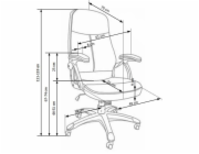 NENURODYTA_V ŽIDLE EDISON 111-118X64X111-118 ČERNÁ