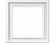 Jednorámečkový LIREGUS MODERN, matně bílý