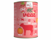 SYTA MICHA Chef Veal with vegetables Junior - vlhké krmivo pro psy - 400g
