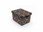 Úložný box s víkem Domoletti, 22 l